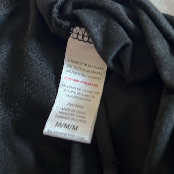 Black Spaghetti Strap/Cami - Picture 5 of 5